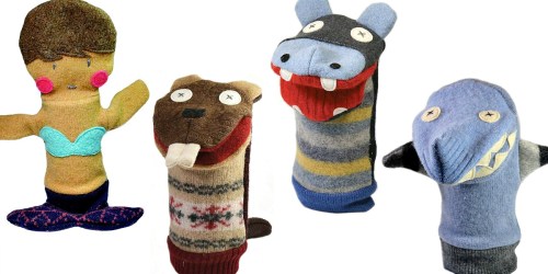 Amazon: Up to 85% Off Cate and Levi Handmade Puppets (Made From Reclaimed Wool Sweaters)