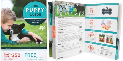 PetSmart: 2016 Puppy Guide Filled with $250 in Coupons ONLY $19.99 + Puppy Events & More
