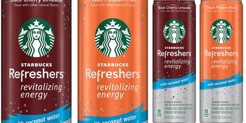 Amazon Prime: Starbucks Refreshers With Coconut Water 12-Pack Only $12.35 Shipped – Just $1.03 Each