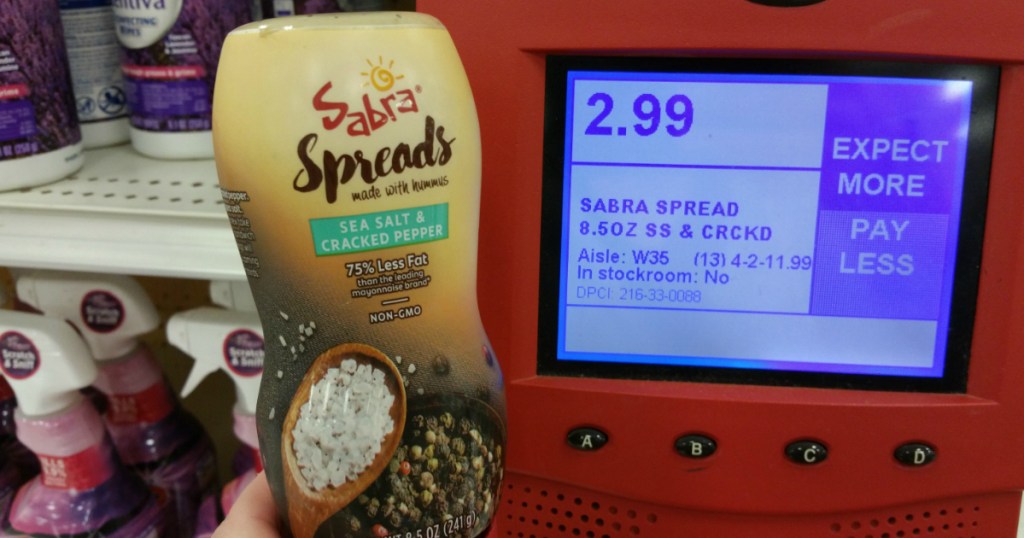 Buy 1 Sabra Hummus, Get 1 FREE Sabra Spreads Coupon = Only $2.99 for BOTH at Target • Hip2Save