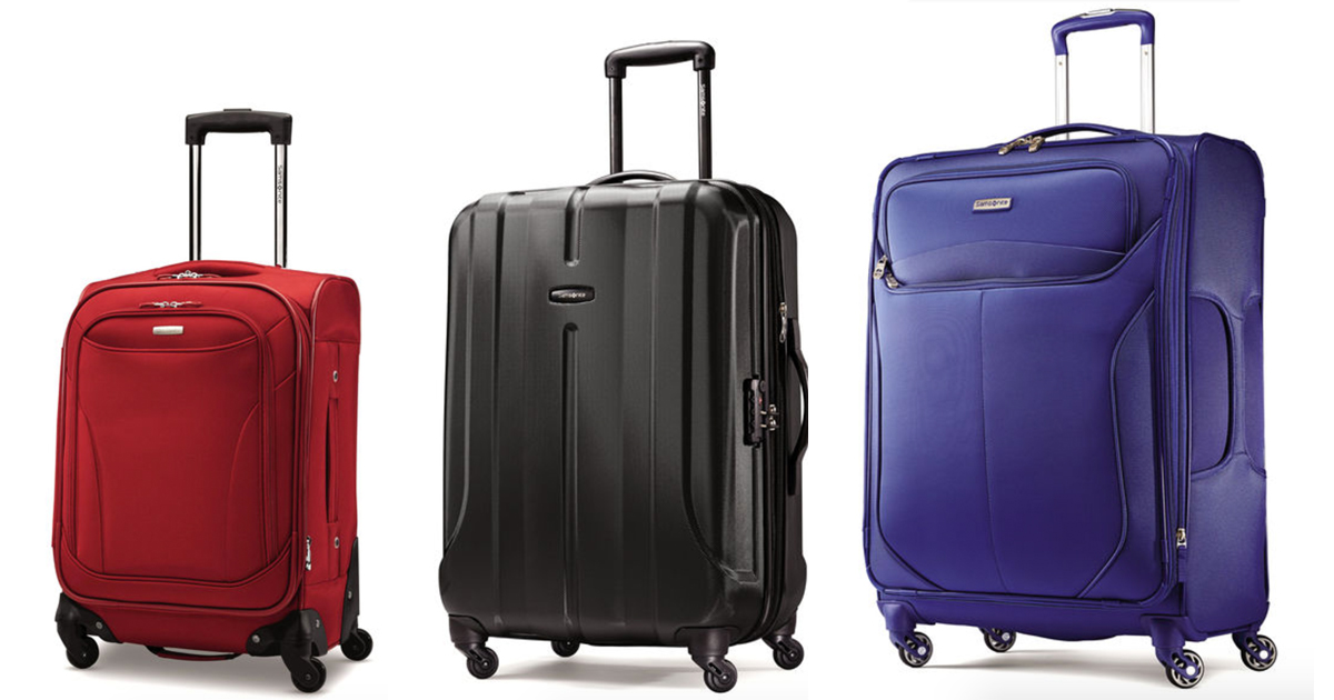 Samsonite 2-Day Flash Sale: Spinner Luggage As Low As $69 Shipped (Regularly $139) & More • Hip2Save