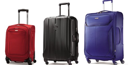 Samsonite 2-Day Flash Sale: Spinner Luggage As Low As $69 Shipped (Regularly $139) & More