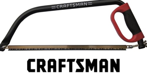 21″ Craftsman Bow Saw Only $5.99 (Regularly $11.99)