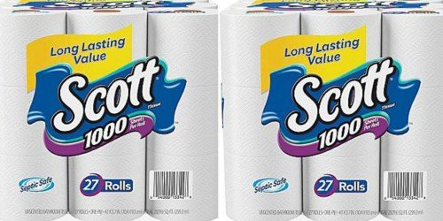 Scott Toilet Paper 27 Rolls Only $11.99 (Regularly $20.99)