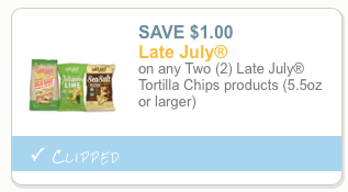 Late July Tortilla Chips coupon