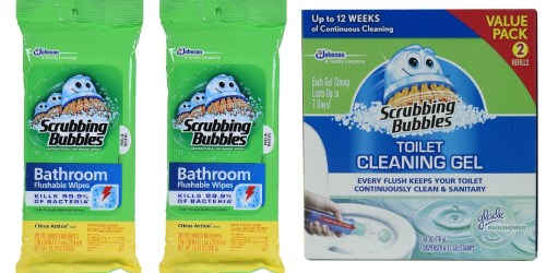 Amazon: Scrubbing Bubbles Bathroom Flushable Wipes Only $2.03 Shipped + More Deals