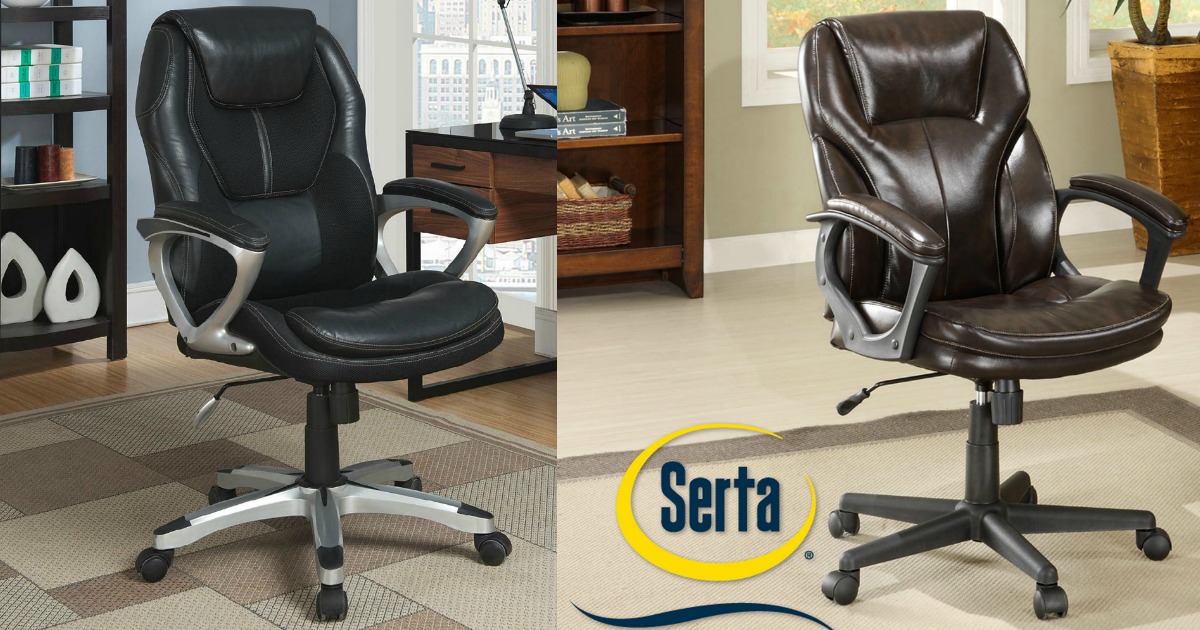 Kmart Serta Executive Office Chair Only 93 15 Earn 79 38 Shop