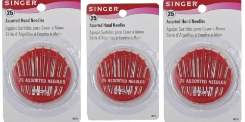 Amazon: Singer Assorted Hand Needles in Compact 25-Count Only $1.49