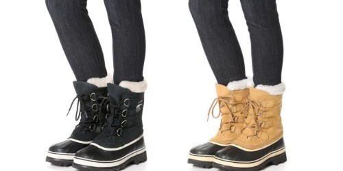 Women’s Sorel Caribou Boots Only $90 Shipped (Regularly $150) + More
