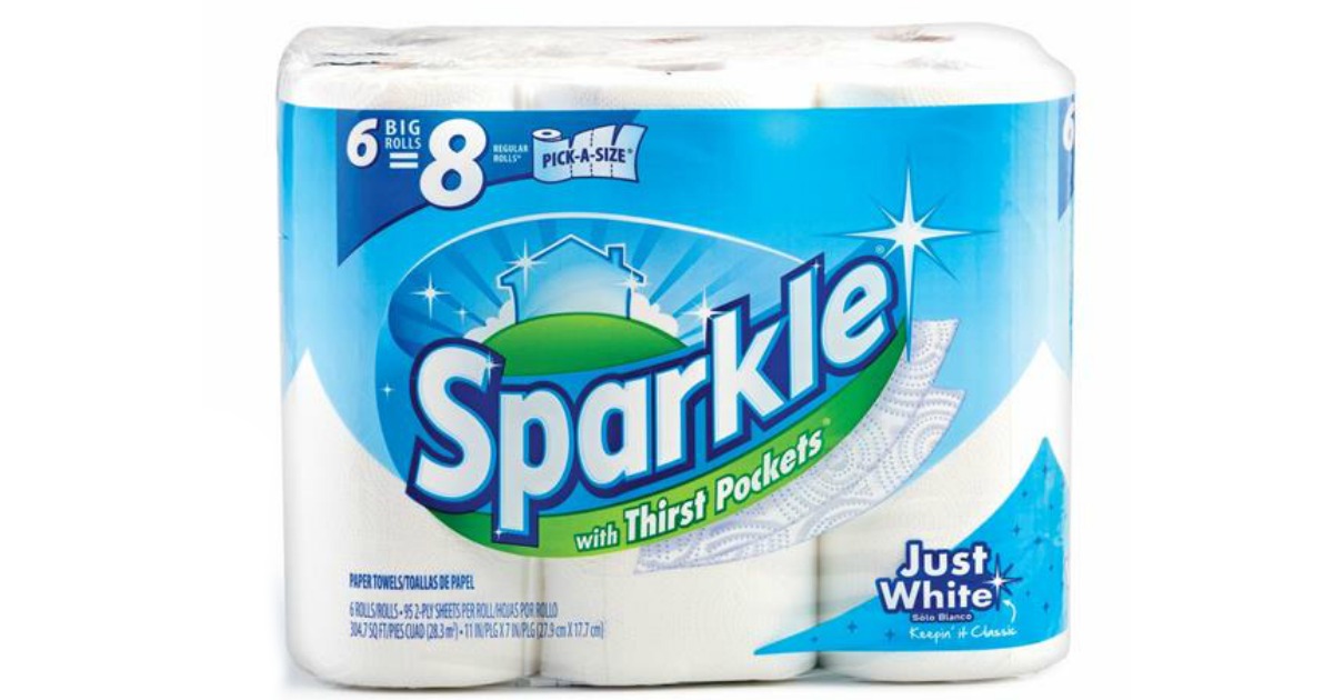 sparkle brand paper towels