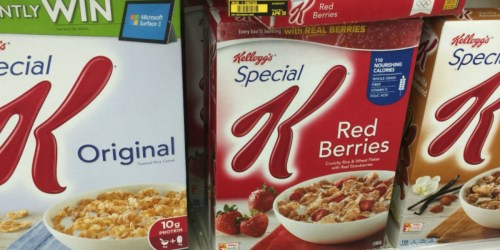 New Buy 2 Get 1 Free Kellogg’s Special K Cereals Coupon = Only $1.66 Each at CVS This Week