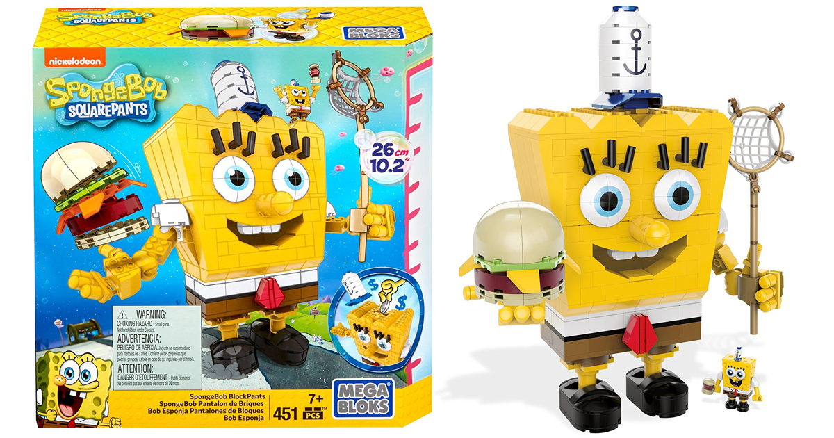 Mega Bloks SpongeBob SquarePants Set Only $15.12 (Regularly $40 