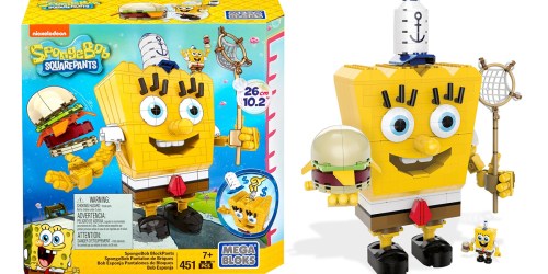 Amazon: Mega Bloks SpongeBob SquarePants Set ONLY $15.02 (Regularly $39.99)