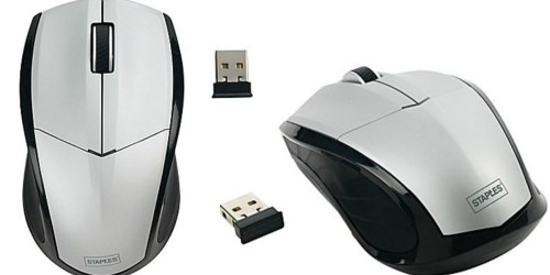 Staples Wireless Mouse Only $4.99 (Regularly $14.99)