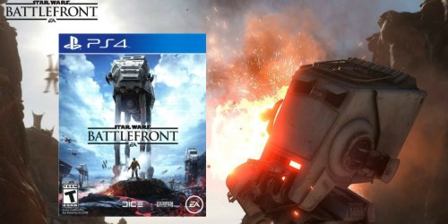 Star Wars Battlefront PlayStation 4 Game Only $14.69 (Regularly $59.96)