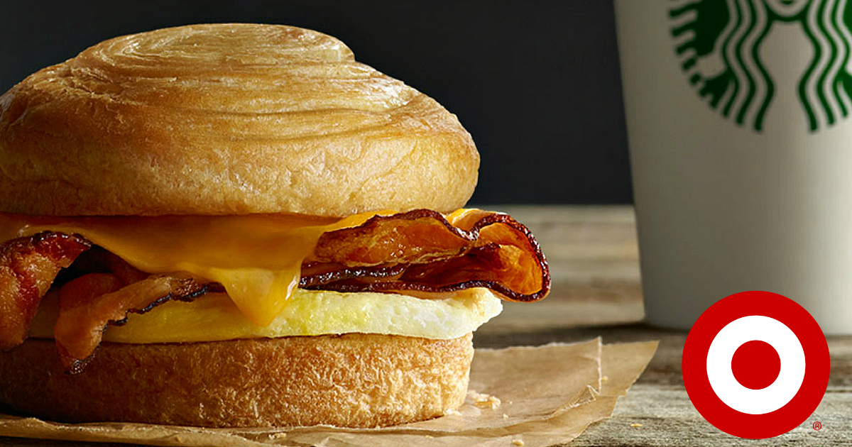 Target Starbucks Café Rare 20 Off Food Pastries & Warm Sandwiches