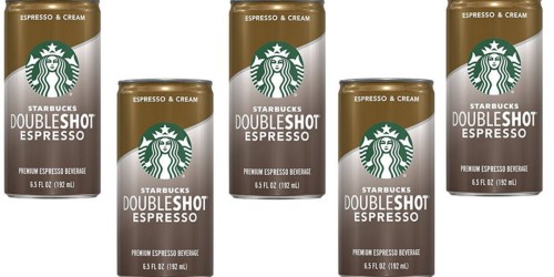 Amazon: Starbucks Doubleshot Espresso + Cream Drinks 12-Pack Only $12.82 Shipped