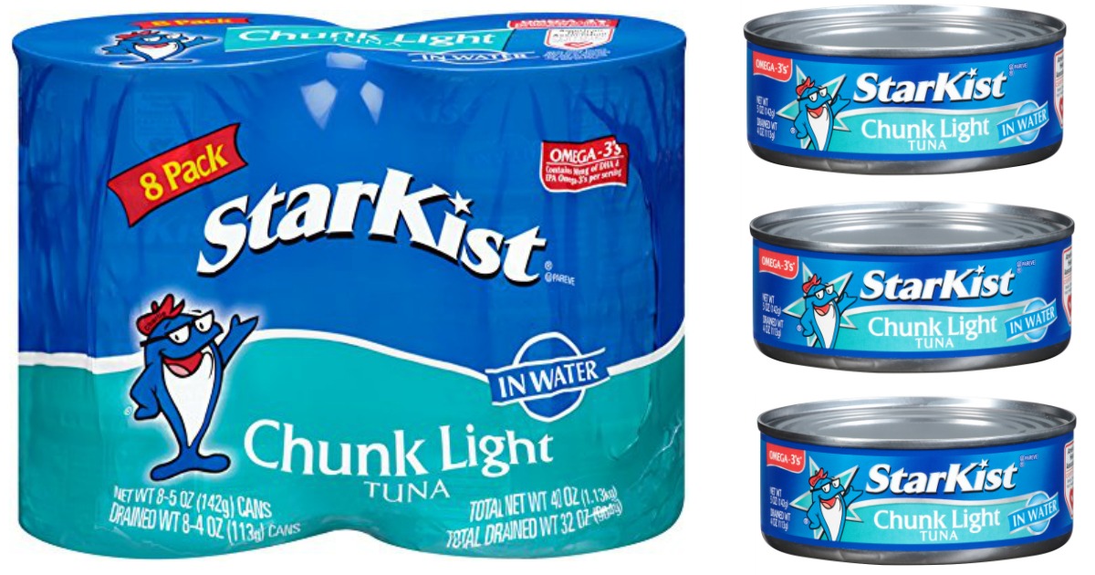Amazon StarKist Chunk Light Tuna 8Pack Only 5.59 Shipped (Just 70