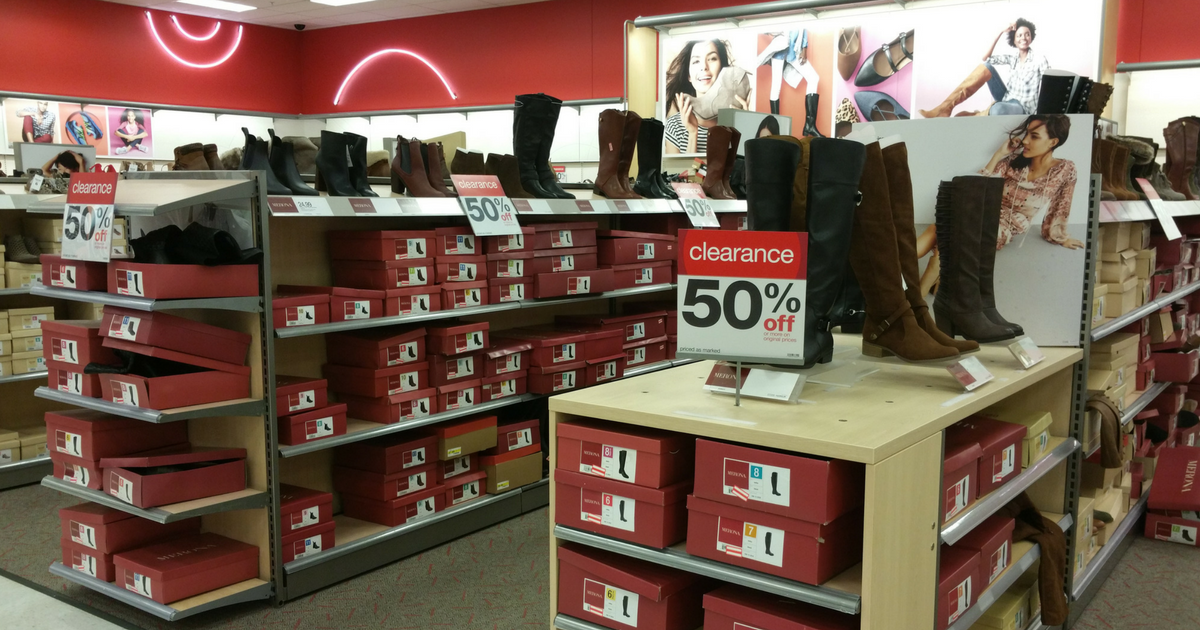 Target *HOT* Extra 20 Off Clearance Shoes for the Family (InStore
