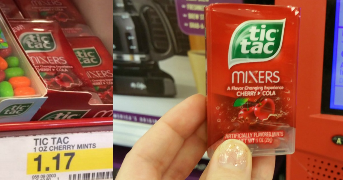 Target Tic Tac Mixers Only 44¢ Each & More