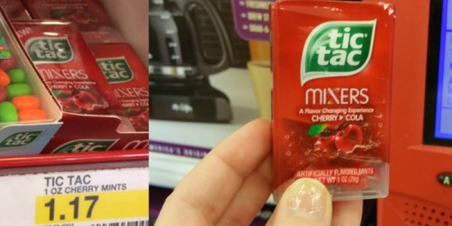 Target: Tic Tac Mixers Only 44¢ Each & More