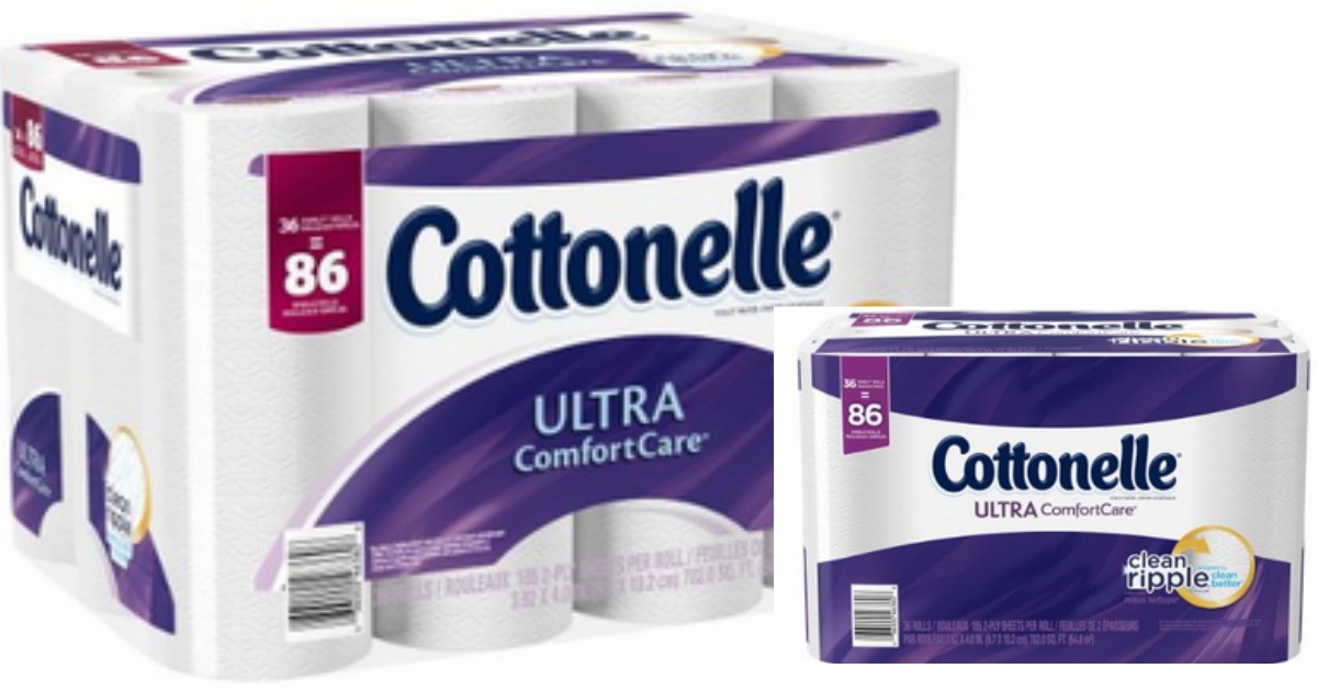 Amazon Cottonelle Toilet Paper 36 FamilySize Rolls Only 14.13 Shipped