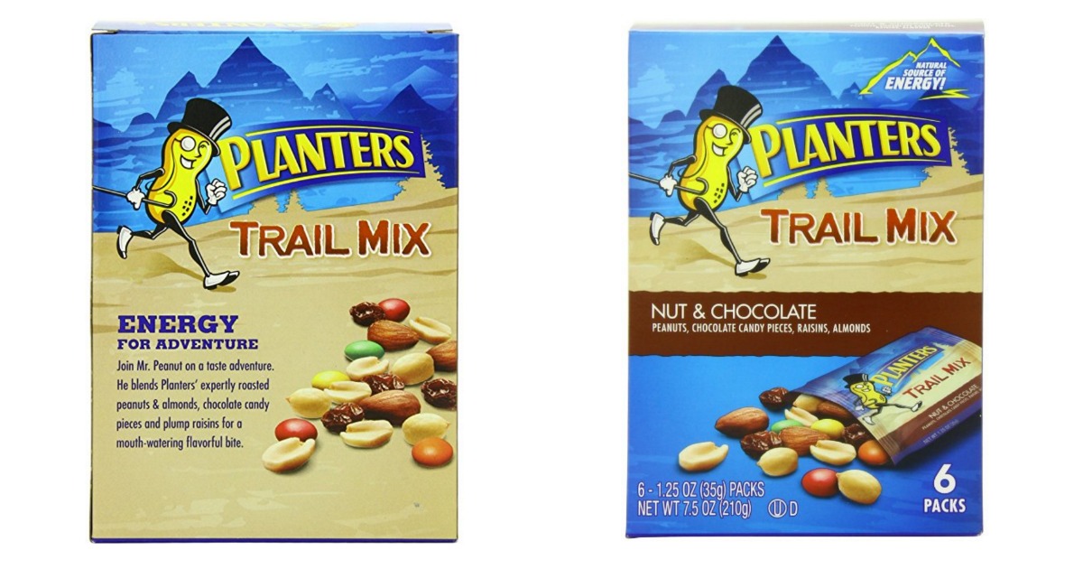 Amazon: Planters Trail Mix Packs 6-Count Only $3.03 Shipped â?¢ Hip2Save planters trail