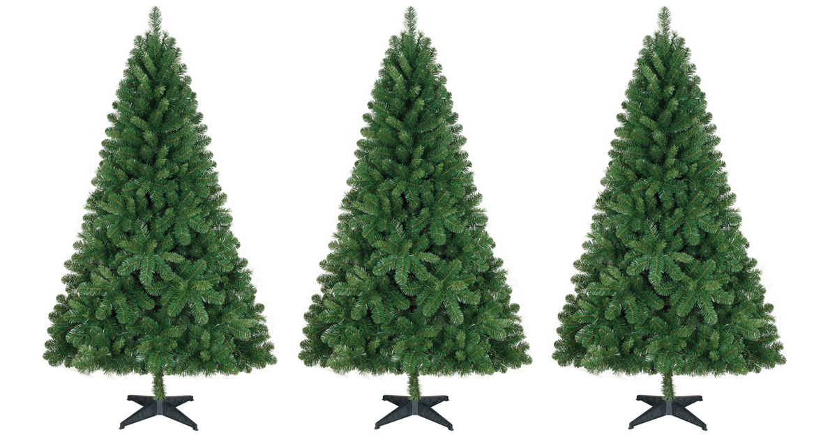Walmart Unlit 6.5' Jackson Spruce Green Artificial Christmas Tree Only