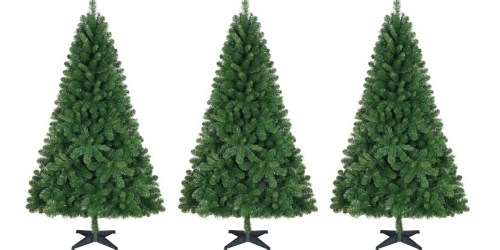 Walmart: Unlit 6.5′ Jackson Spruce Green Artificial Christmas Tree Only $20 (Regularly $40)