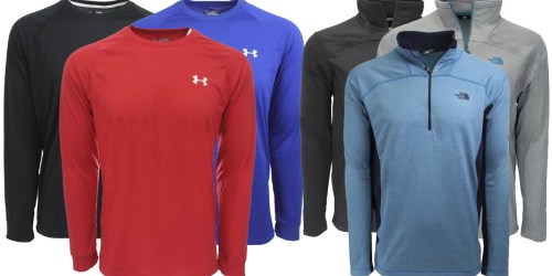 Under Armour Men’s Long Sleeve Tee $17.99 Shipped & North Face Jacket $37.99 Shipped
