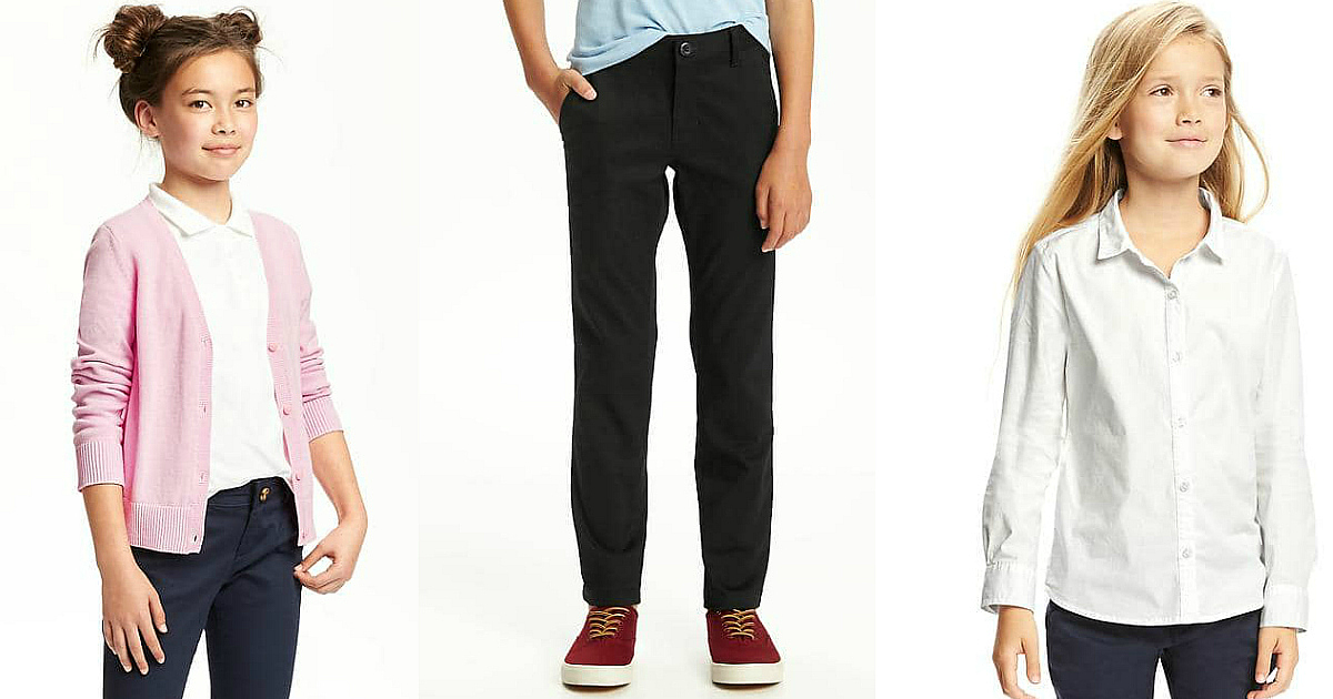 Old Navy Buy 1 Get 1 Free Kids' Uniform Items = 2 Polos (+ Reader