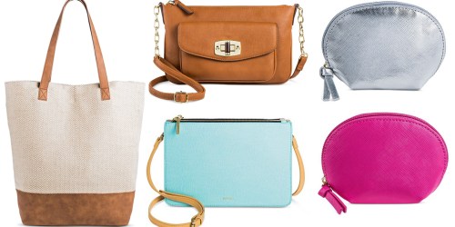 Target.com: Women’s Merona Pouch Only $3.18 (Regularly $7.99) + More Great Handbag Deals