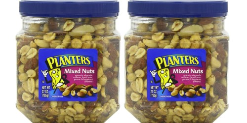 Amazon: Planters Mixed Nuts 27 oz Jar Only $8.72 Shipped (Regularly $12.45)