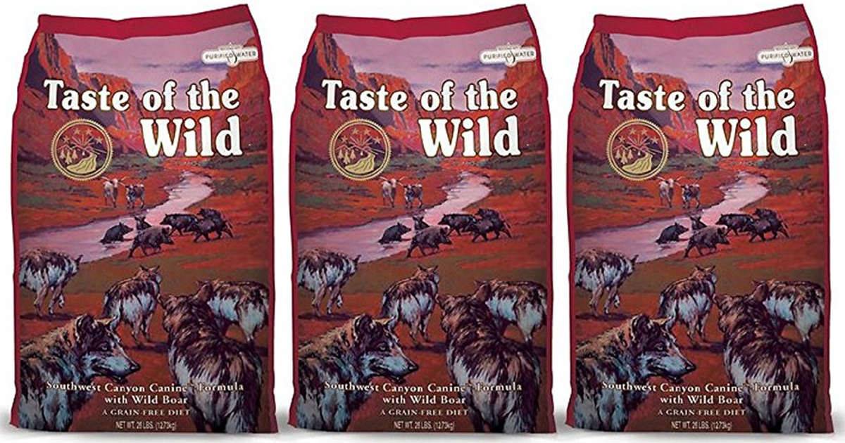 Amazon Taste Of The Wild Dry Dog Food 28lb Bag Only 27 43 Shipped   Untitled 118 