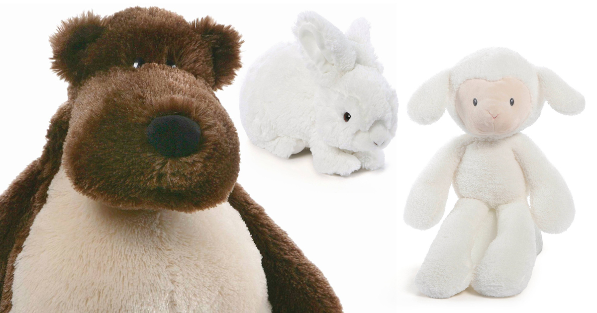 giant gund stuffed animals