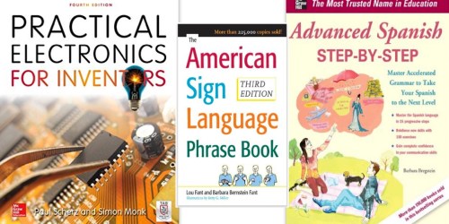 Amazon: 90% Off Select eTextbooks Today Only = Titles As Low As $1.99 (Regularly $40)