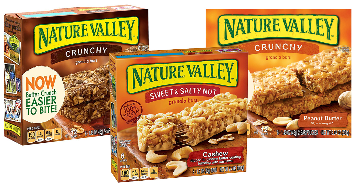 Amazon: Great Deals On Nature Valley Granola Bars, Nabisco Snacks & More