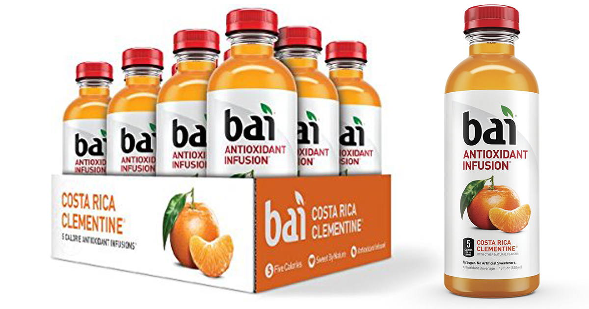 Amazon Prime Bai Costa Rica Clementine Beverages Just 84¢ Each Shipped & More
