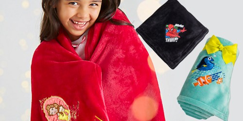 DisneyStore.com: Extra 25% Off Select Items = Fleece Throws Only $5.99 (Regularly $19.95) & More