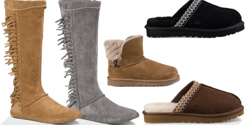 UGG.com: Up To 50% Off Select Styles = Women’s Mammoth Boots Only $99.99 (Reg. $150) & More