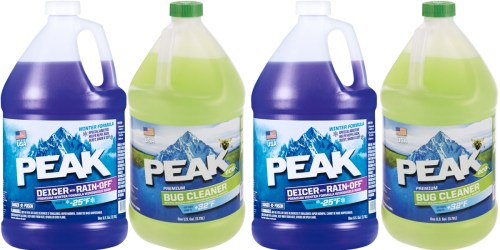 Ace Hardware: Peak Deicer or Bug Cleaner Windshield Wash Only 99¢ Each (Regularly $2.49)