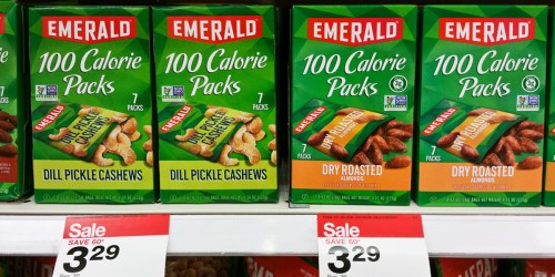 Target: Emerald Nuts 100 Calorie Packs 7ct Box Only $2.29 Each + More