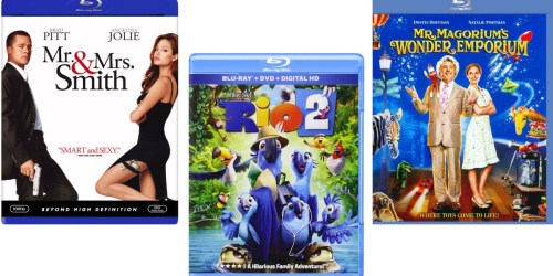 $5 Blu-Ray Movies – Rio, Mr. & Mrs. Smith, Mr. Magorium’s Wonder Emporium & More