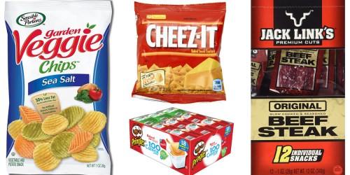 Amazon: Stock the Pantry with Nice Buys On Veggie Chips, Cheez-Its, Jack Link’s & More