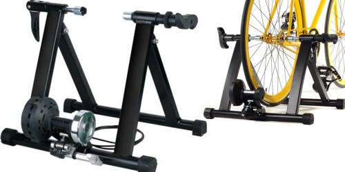 Bicycle Indoor Exercise Trainer Stand $45 Shipped (Regularly $199.99) – Ride Your Bike Inside!