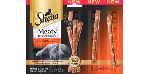 Kmart: Free Sheba Meaty Sticks Cat Treats eCoupon (Must Load Today)
