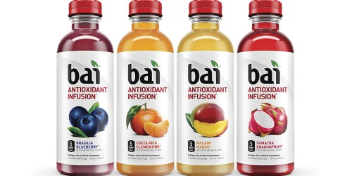 Amazon: Bai Antioxidant Infused Drinks As Low As $1.25 Each Shipped (When You Buy 12) + More Deals