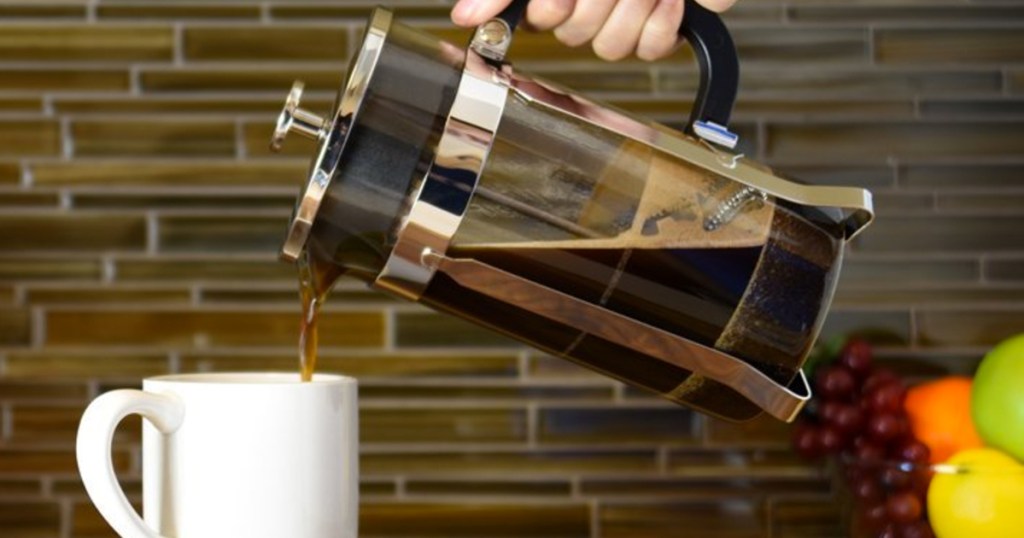 Amazon: Stainless Steel & Glass French Press Only $15.99 (Regularly $49