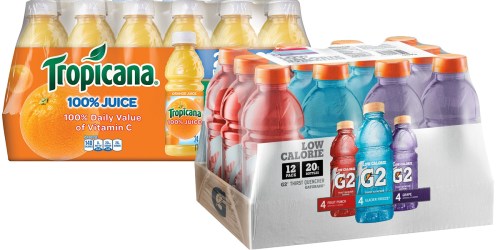 Amazon Prime: Tropicana Orange Juice Bottles 53¢ Each AND Gatorade G2 Thirst Quenchers 76¢ Each