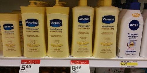 Target: Vaseline Intensive Care 20.3-oz Lotions as Low as $2.78 Each (After Gift Card)